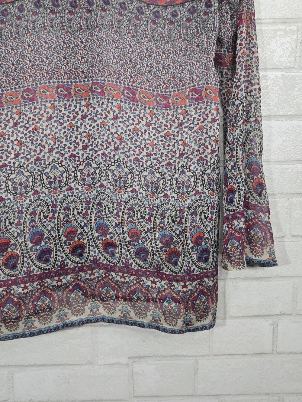 Converse full button down blouse - Picture 13 of 14